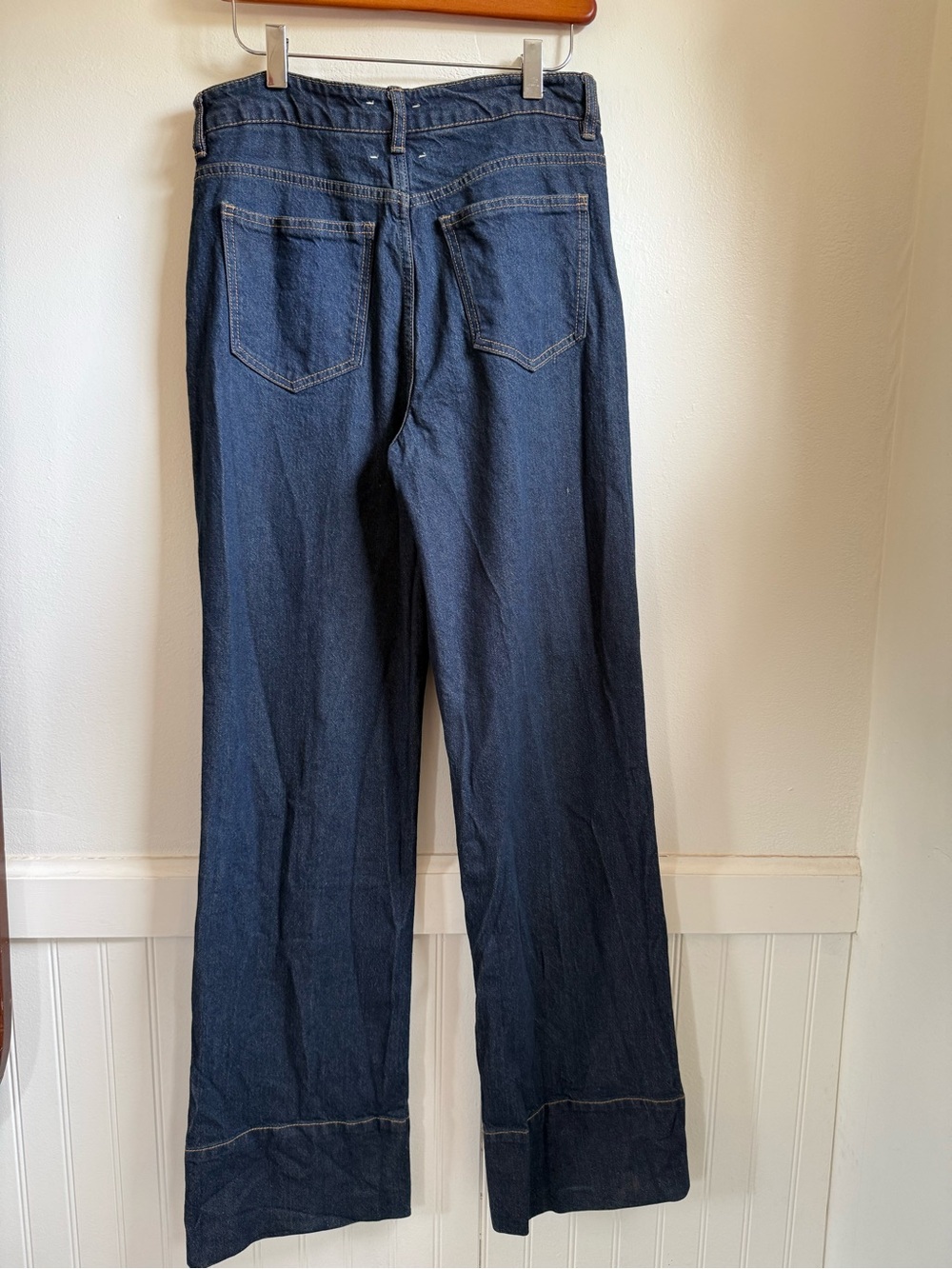 Habitual Straight-Leg Dark Wash Blue Jeans size 6 - 28 - Picture 9 of 10